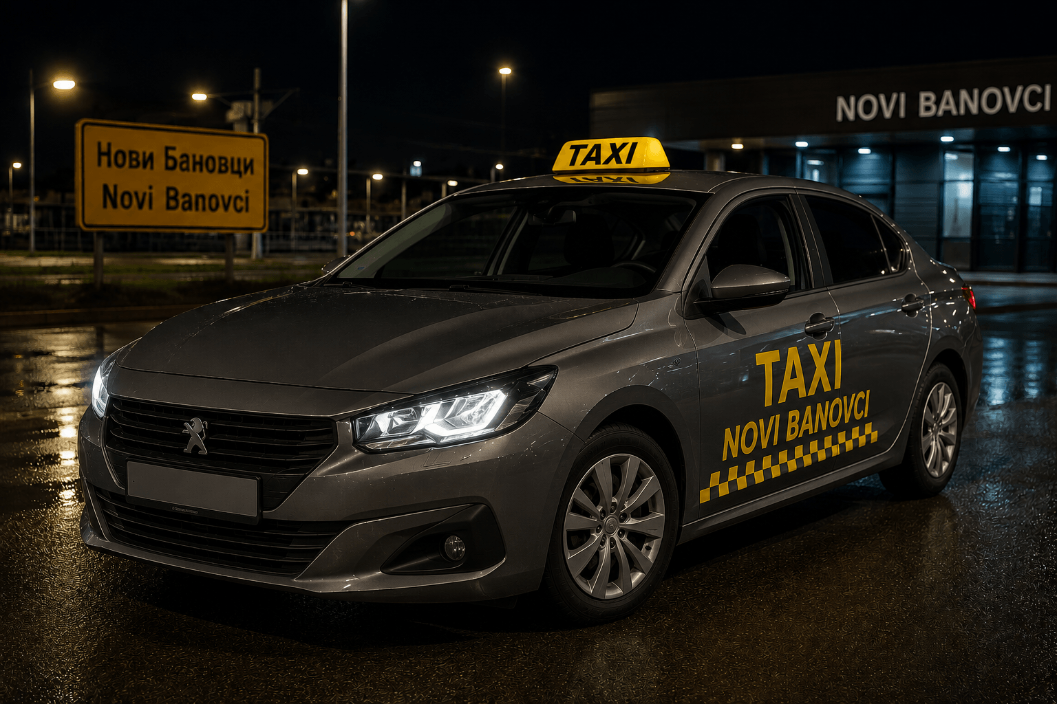 taxi Novi Banovci